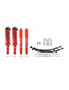 Complete reinforced foam cell suspension kit +40mm Ford...