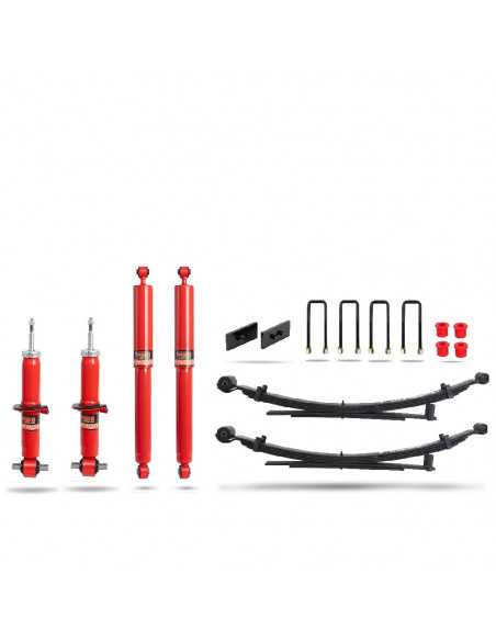 Complete reinforced suspension kit +50mm Volkswagen Amarok 3.0 MK2 (2023 to Present) - Pedders