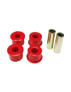 Kit of 2 rear lower polyurethane spring eye shackle...