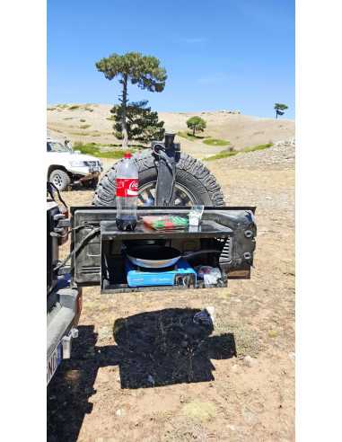Table pliante pour hayon Jeep Wrangler JK /...