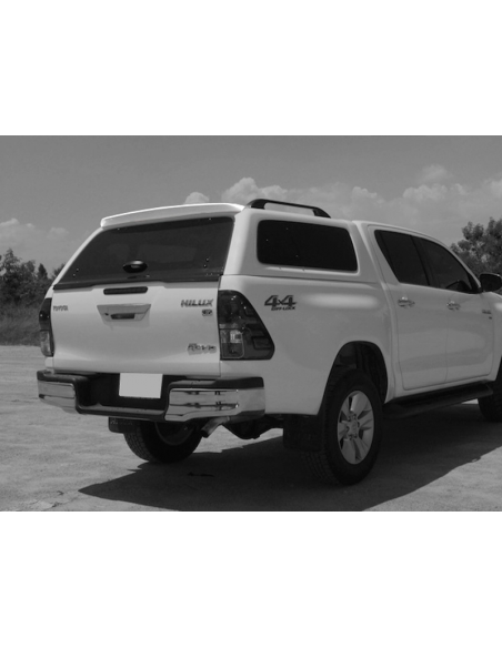 Aileron para Hardtop Stylish da Aeroklas para Toyota Hilux Revo 2016 - Atual | Imprimación