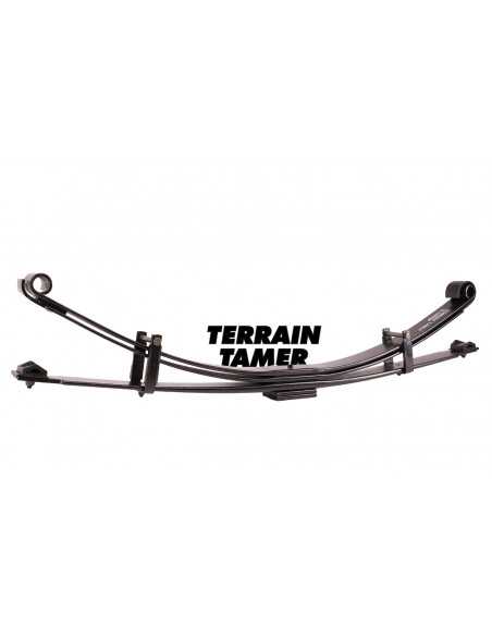 Feixe de molas parabólica traseira reforçada +40/50mm (0-850kg) Ford Ranger PX4/ VW Amarok MK2 (2023 a Atual) - Terrain Tamer