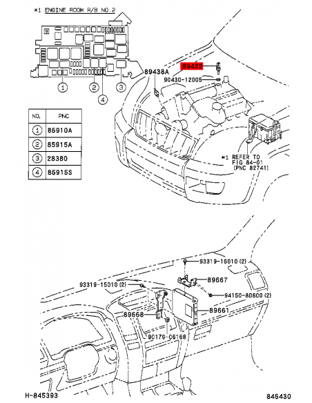 Sensor temperatura motor - Original Toyota Land Cruiser