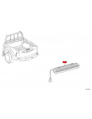 Third brake light for Toyota Hilux Vigo -...