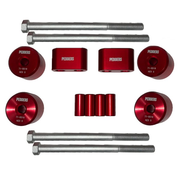 Kit de espaçador de subchassi traseiro Subaru Forester SK / Outback BS / XV GT - Pedders