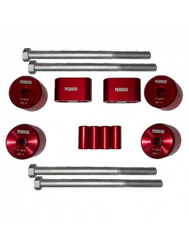 Rear subframe spacer kit for Subaru Forester SK / Outback BS / XV GT - Pedders