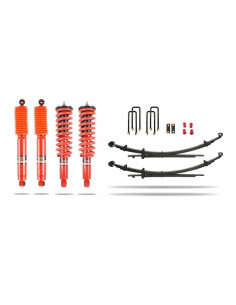 Complete reinforced foam cell suspension kit +40mm Isuzu...