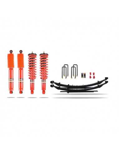 Kit de suspension en mousse renforcé +45mm +300kg Isuzu D-Max (2021 à Actual) - Pedders