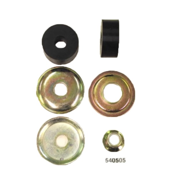 Kit de 2 silentblocks reforçados amortecedor...