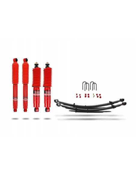 Kit de suspension renforcé foam cell +40mm Ford Ranger PJ / PK / Mazda BT50 (2006 à 2011) - Pedders