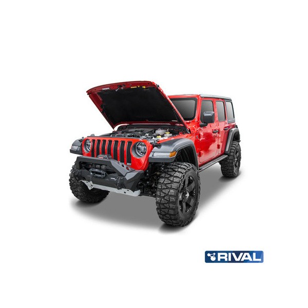 Ammortizzatori rinforzati cofano Jeep Wrangler...