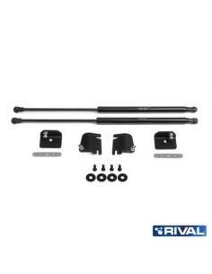 Amortecedores reforçados de capô Jeep Wrangler JL / JT -...