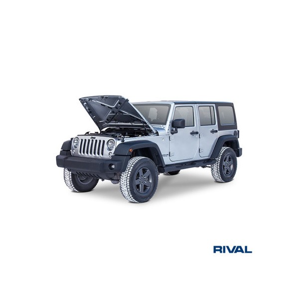 Reinforced Hood Shocks Jeep Wrangler JK (2007 -...