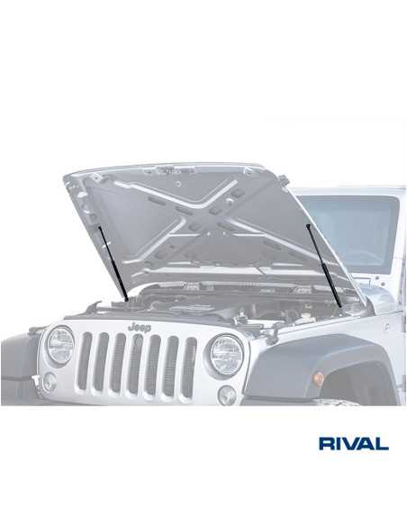 Verstärkte Motorhaubendämpfer Jeep Wrangler JK (2007 - 2018) - RIVAL