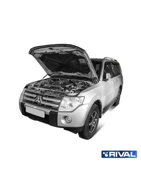 Verstärkte Motorhaubendämpfer für Mitsubishi Pajero / Montero V80 (2006 bis 2022) - RIVAL