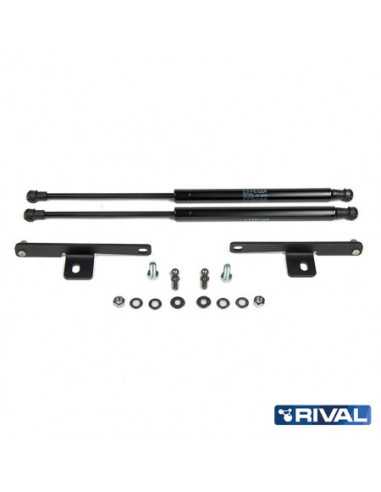 Mitsubishi L200 hood reinforced shock absorbers (2015-2023) - RIVAL