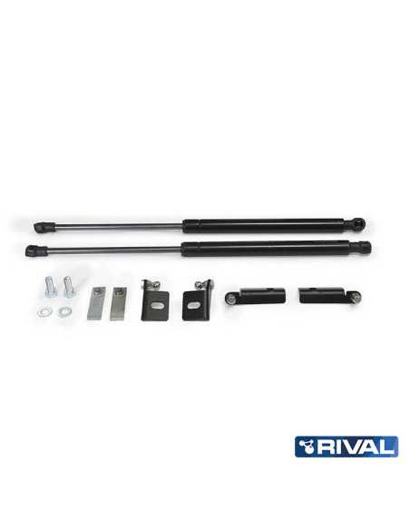 Amortisseurs renforcés de capot Nissan Navara D40 / Pathfinder R51 (2004 à 2015) - RIVAL