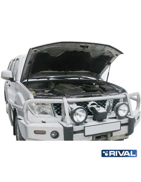 Amortisseurs renforcés de capot Nissan Navara D40 / Pathfinder R51 (2004 à 2015) - RIVAL