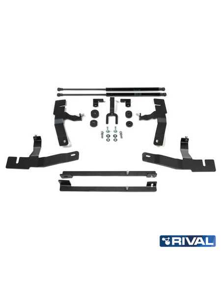 Amortisseurs renforcés de capot pour Volkswagen Amarok (2010 à 2020) - RIVAL