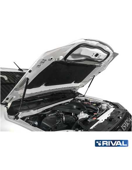 Amortiguadores reforzados de capó para Isuzu D - Max (2021 al 2023) - Rival