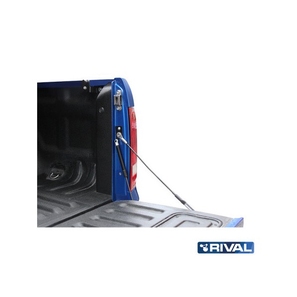 Reinforced tailgate shock absorbers for...