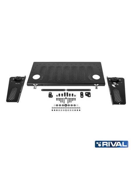 Reinforced folding table for Jeep Wrangler JL rear gate - RIVAL