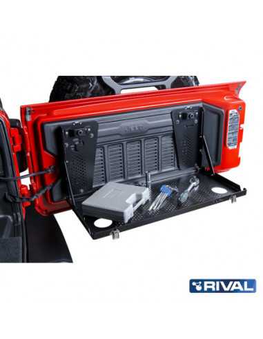 Reinforced folding table for Jeep Wrangler JL...