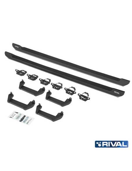 Estribos reforçados para Jeep Wrangler JL - RIVAL
