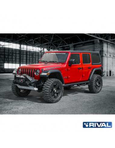 Reinforced footrests for Jeep Wrangler JL - RIVAL