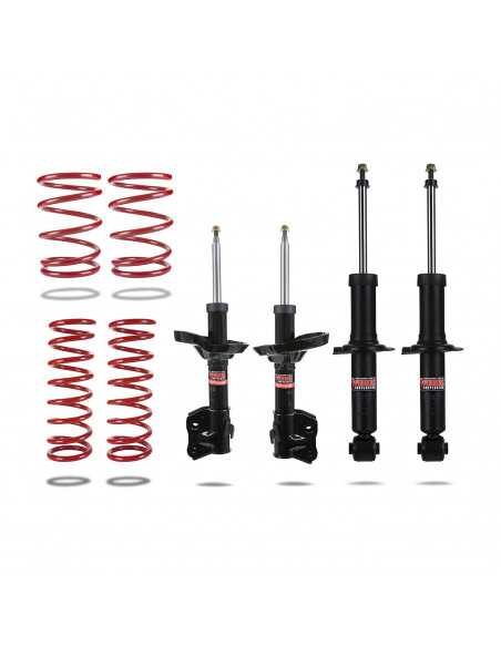 Complete reinforced suspension kit (-30mm) for Subaru Forester SH / SJ (2008- 06/2014) - Pedders