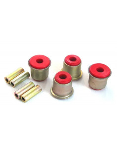 Set of 4 reinforced lower front/rear control arm bushings...