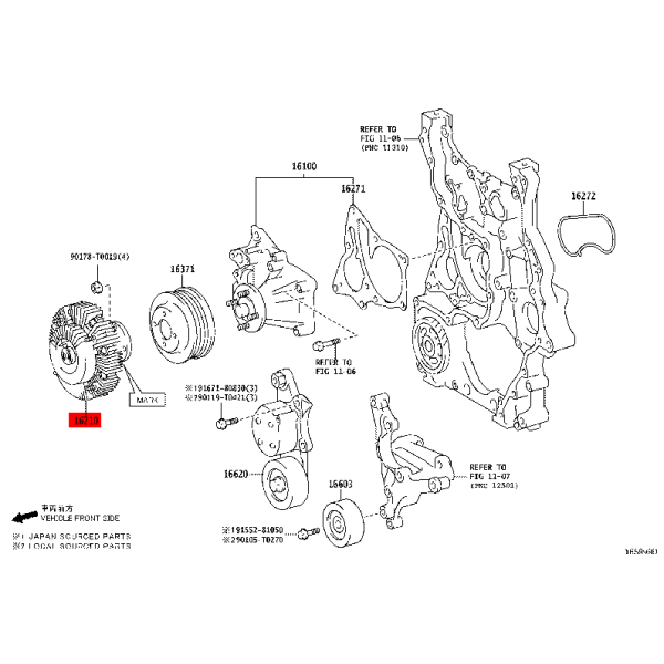 Viscous Coupler for Toyota Hilux Revo (2GDFTV)...
