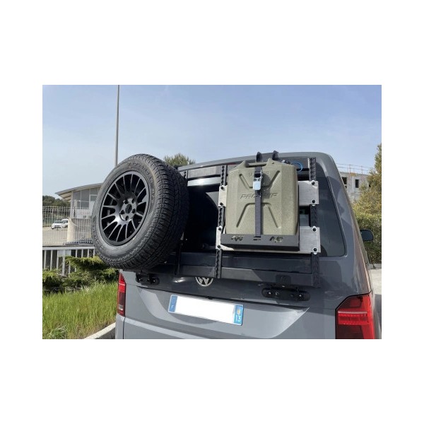 Soporte für Mehrzweckräder an der Heckklappe...