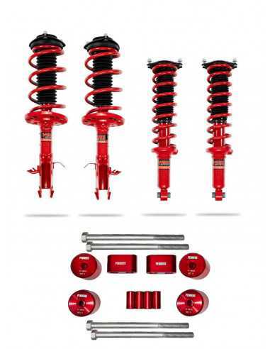 Kit de suspensión completo premontado reforzado +50mm +250kg Subaru Outback BS 2.0/2.5 (4 cil.) (2014-2020) - Pedders