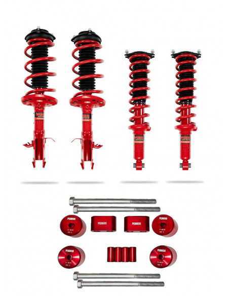 Kit de suspension complet préassemblé renforcé +50mm +250kg pour Subaru Outback BS 2.0 / 2.5 (4 cyl.) (2014 - 2020) - Pedders