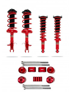 Complete pre-assembled reinforced suspension kit +50mm...
