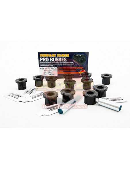 Kit de silentblocks ballestas traseras Nissan Navara D21/ D22 - Terrain Tamer