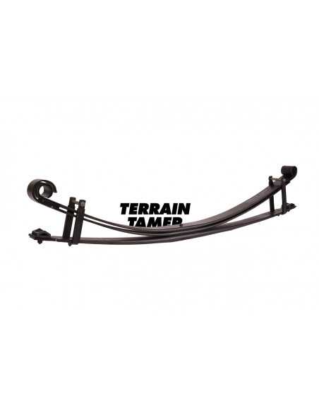 Ballesta arrière renforcée parabolique +50mm (0 - 400kg) Toyota Land Cruiser J7 (HZJ) - Terrain Tamer