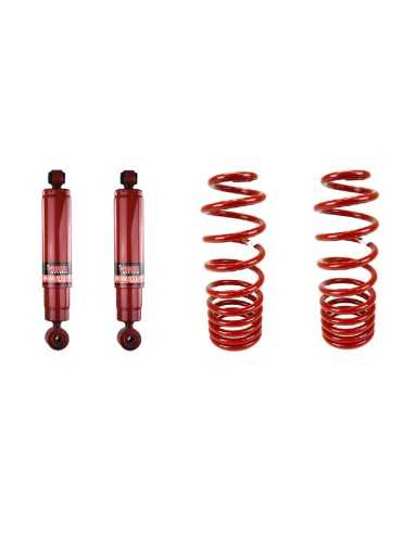 Kit de suspension arrière renforcé supplémentaire +40mm +300kg Nissan Navara D23 (2015-) - PEDDERS