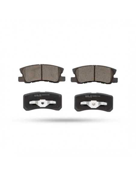 Pastilhas de freio traseiras de cerâmica para Mitsubishi Montero V60 / V80 - Pedders