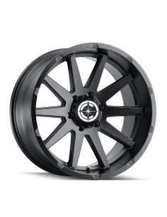 Radkappe OC WHEELS 143 in mattem Schwarz (9x17 5x127...