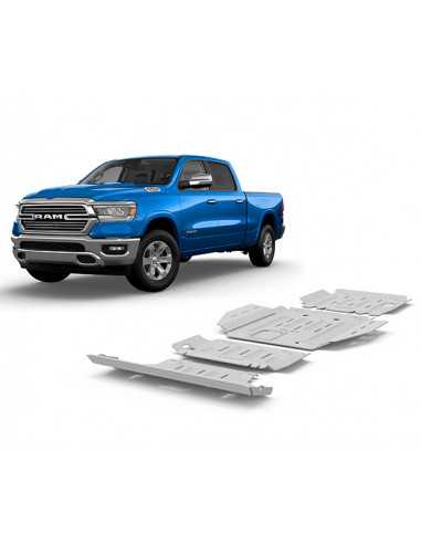 Complete kit (4 protections) 6 mm for Dodge RAM 1500 2018-New - Rival