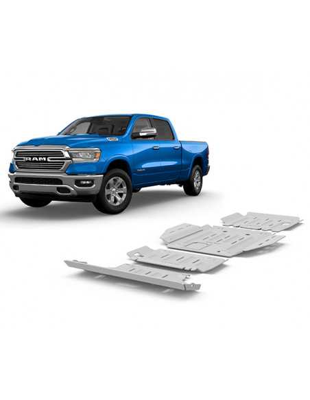 Kit complet (4 protections) 6 mm pour Dodge RAM 1500 2018 - Actuel - Rival