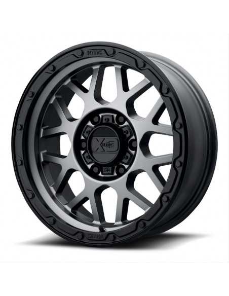 Llanta KMC XD135 GRENAGE gris mate (8.5X18 6x139.7 ET0 CB106.25) 