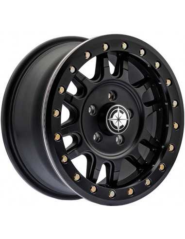 Llanta OC WHEELS 9309 MATTE BLACK7x15 5x139.7 ET3 CB110)