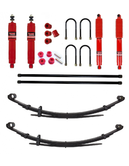 Kit de suspensão reforçado +40mm Isuzu D-Max (2008 - 2012) - Pedders