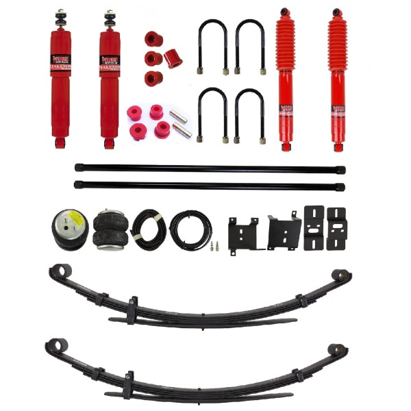 Kit verstärktes Fahrwerk +50mm mit Luftfederung...