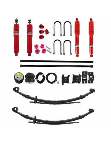 Reinforced suspension kit +50mm with pneumatic suspension Isuzu D-Max (2008-2012) - Pedders