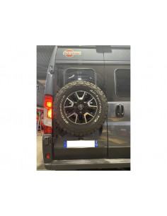 Support de roue 16" en acier inoxydable pour porte... 2