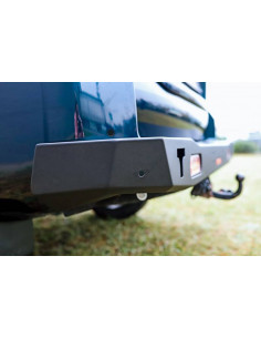 Reinforced steel short rear bumper with LED lights Toyota... 2